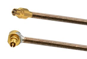 JOHNSON - CINCH CONNECTIVITY 415-0531-006 RF / Coaxial Cable Assembly, 6 ", 152.4 mm, 0.047" Semi Rigid, SMPM Jack, 90° SMPM Jack