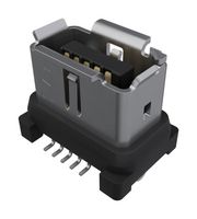 AMPHENOL COMMUNICATIONS SOLUTIONS ND9BS2400 Modular Connector, IX Type B Jack, 1 x 1 (Port), 10P10C, Cat6a, IP20
