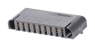 MOLEX 46436-9309 Rectangular Power Connector, R/A, Power, 9 Contacts, Ten60 46436 Series, PCB Mount, Press Fit