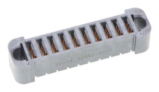 MOLEX 46562-9310 Rectangular Power Connector, 10 Contacts, Ten60 46562 Series, PCB Mount, Press Fit, 5.5 mm
