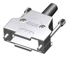 MOLEX / FCT 173111-0500 D Sub Backshell, 173111 Series, DA, 180°, Zinc Body