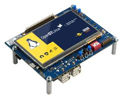 Discovery platform for the development of STM32MP135F MPU features an LCD display