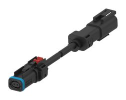 TE CONNECTIVITY 2382949-4 Ethernet Cable, DT High Speed Plug to DT High Speed Receptacle, 3 m, 9.8 ft