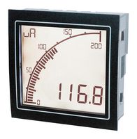 TRUMETER APM-MICRO-APO Panel Meter, 4 Digit, DC Current, 12 mm, 68 mm x 68 mm, 24VDC, APM MicroAMP Series