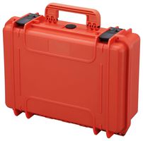 MULTICOMP PRO MP011342 Storage Case, Copolymer / PP (Polypropylene), 176 mm H x 464 mm W x 366 mm D, Orange Colour