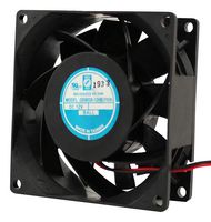 ORION FANS OD8038-24HBIP69K DC Axial Fan, 24 V, Square, 80 mm, 38 mm, Ball Bearing, 71 CFM