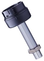 AUER SIGNAL 910752900 Tube Base, Aluminium, with Screw, 100mm, Auer Signal Modul-Perfect 70 Series Signal Towers