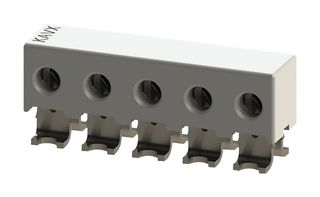KYOCERA AVX 009176005722906 IDC Connector, Board In Connector, 4 mm, 1 Row, 5 Contacts, Cable Mount, Surface Mount