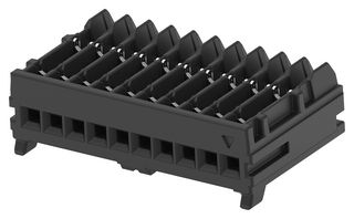 TE CONNECTIVITY 1-2355088-0 IDC Connector, IDC Receptacle, Female, 1.2 mm, 1 Row, 10 Contacts, Cable Mount