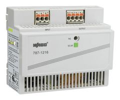 WAGO 787-1216 AC/DC DIN Rail Power Supply (PSU), ITE & Household, 1 Output, 100 W, 24 V, 4.2 A