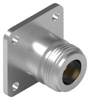 WURTH ELEKTRONIK 60412522241506 RF / Coaxial Connector, N Type, Straight Flanged Jack, Solder Cup, 50 ohm, Phosphor Bronze