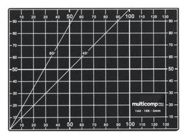 MULTICOMP PRO MCP6006 Cutting Mat, Prototyping Boards, A6, 144 mm x 105 mm, PVC