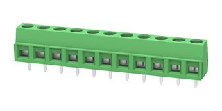 MULTICOMP PRO MP012067 Wire-To-Board Terminal Block, 5.08 mm, 11 Ways, 26 AWG, 14 AWG, 1.5 mm², Screw
