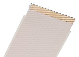 MOLEX 15018-1055 FFC / FPC Cable, 35 Core, 0.5 mm, Same Sided Contacts, 2 ", 51 mm, White