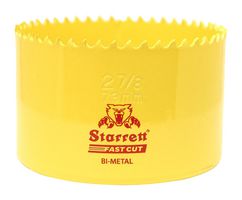 STARRETT FCH0278 Holesaw, Bi-Metal, 73mm Blade Diameter, 41mm Cutting Depth