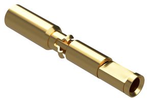 POSITRONIC FC112P2S/AA-14-PA907 Rectangular Power Contact, Gold Plated Contacts, Copper Alloy, Socket, Crimp