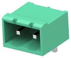 TE CONNECTIVITY - BUCHANAN 796644-2 Standard Terminal Block, Buchanan Series, 2 Contacts, 5 mm, Terminal Block, PCB