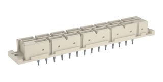 TE CONNECTIVITY - ERNI 594752-E DIN 41612 Connector, 15 Contacts, Receptacle, 7.62 mm, 2 Row, z + d