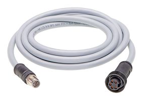 MOLEX 1205050105 Sensor Cable, M12, Mini-Change Receptacle, Micro-Change Plug, 5 Positions, 2 m, 6.56 ft