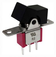 MULTICOMP PRO MP-R2-2B-B-5-10 Rocker Switch, Miniature, On-On, SPDT, Non Illuminated, Panel Mount, Black