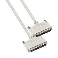 L-COM CS2N37MM-25 Computer Cable, D Subminiature Plug, 37 Way, D Subminiature Plug, 37 Way, 25 ft, 7.6 m