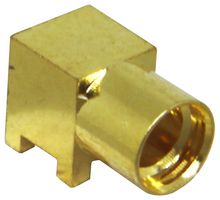 TE CONNECTIVITY - LINX CONMMCX002-SMD-T RF / Coaxial Connector, MMCX Coaxial, Right Angle Jack, Surface Mount Vertical, 50 ohm