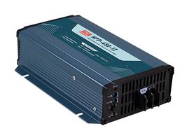 MEAN WELL NPP-450-48 Battery Charger, Desktop, Lead Acid, Li-Ion, 264V in, 48 V Out, NPB-450 Series