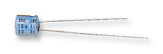 VISHAY MAL213495105E3 Electrolytic Capacitor, 10 µF, 16 V, ± 20%, Radial Leaded, 1500 hours @ 85°C, Polar