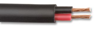 PRO POWER 30734 Multicore Cable, Unscreened, 2 Core, 0.51 mm², 328 ft, 100 m