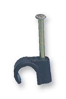 SCHNEIDER ELECTRIC 73CB05+ Fastener, Nail Mount Cable Clamp, PP (Polypropylene), Black