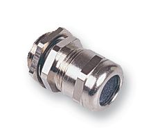 JACOB 50.013-F Cable Gland, PG13.5, 6 mm, 12 mm, Brass, Metallic - Nickel Finish, IP68