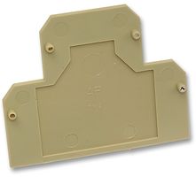 WEIDMULLER 035926 AP (DK4) End Cover, for Use with Feed Through Terminal Blocks
