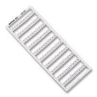 WAGO 248-502. Marker Card, Horizontal, 1-10, White, Identification