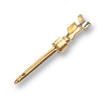 AMP - TE CONNECTIVITY 66507-9 D Sub Contact, HDP-20 Series Connectors, Pin (Male), Brass, Gold Plated Contacts, 24 AWG, 28 AWG