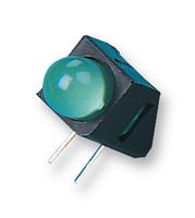 BROADCOM HLMP-4740-A00B2 LED, Green, Through Hole, T-1 3/4 (5mm), 2 mA, 1.9 V, 569 nm