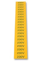 Te Connectivity 13039 Label, 230V, Card Of 20