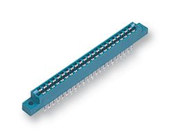 EDAC 305-044-500-202 Card Edge Connector, Dual Side, 1.57 mm, 44 Contacts, Panel Mount, Straight