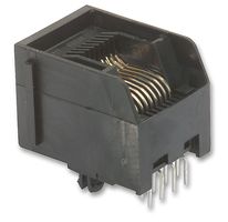 MOLEX 95009-2881 Modular Connector, RJ45 Jack, 1 x 1 (Port), 8P8C, Cat3, Through Hole Mount