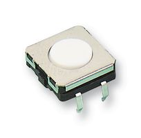 OMRON ELECTRONIC COMPONENTS B3W-4000S Tactile Switch, B3W Series, Top Actuated, Through Hole, Round Button, 200 gf, 50mA at 24VDC