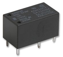 ARATAS G6B-2214P-US  DC12 General Purpose Relay, G6B Series, Power, Non Latching, DPST-NO, 12 VDC, 5 A
