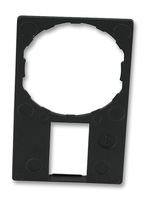 SCHNEIDER ELECTRIC ZBZ33 Legend Plate, Harmony Series Switches and Pilot Lights, No Insert Plate, 30 x 50 mm