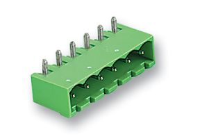 CAMDENBOSS CTB9350/12A Terminal Block, Header, Plug, 5 mm, 12 Ways, 20 A, 320 V, Through Hole Right Angle