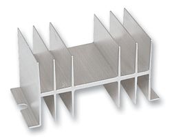 H S MARSTON 11DN-01500-C-1SX Heat Sink, Extruded Range - 1, 2 x TO-3, 1.58 °C/W, TO-3, 98.4 mm, 53.2 mm, 150 mm
