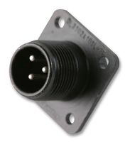 AMPHENOL LTD DL3102A22-22P Circular Connector, DL Series, MIL-DTL-5015 Series, Box Mount Receptacle, 4 Contacts, Solder Pin