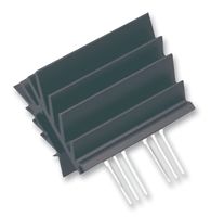 ABL HEATSINKS PPC0350BP Heat Sink, TO-220, 8 °C/W, TO-3P, TO-220, 16 mm, 27 mm, 16 mm