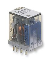 FINDER 55.33.9.012.0000 General Purpose Relay, 55 Series, Power, 3PDT, 12 VDC, 10 A