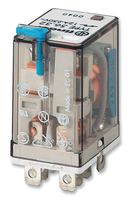 FINDER 56.32.8.230.0000 Power Relay, DPDT, 230 VAC, 12 A, 56 Series, Socket
