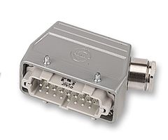 LAPP 10.0820+10.1940+12.9545 Heavy Duty Connector, EPIC HBE Series, Panel Mount, Plug, 16 Contacts, 2 Rows, Pin