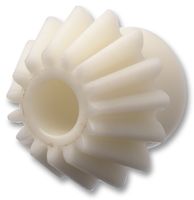 HUCO 102355557FAR Bevel Gear, Acetal, 30 Teeth, 2:1 Ratio, 24.1 N-m, 8 mm Bore, Module 1.0