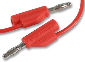 Multicomp Pro JR9235-1.5M RED Test Lead, Red, 1.5M, 60V